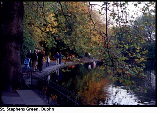 St. Stephens Green, Dublin, Ireland