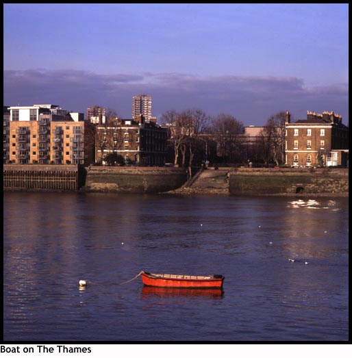 Boat on the River Thames