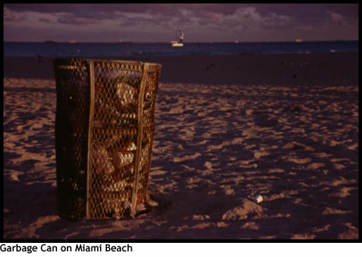 Garbage Can, Miami Beach