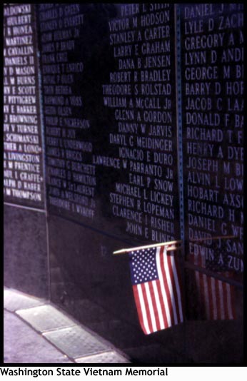 Washington State, Vietnam Veterans Memorial